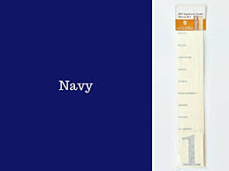 Diy Vinyl Growth Chart Ruler Decal Kit Large S Navy