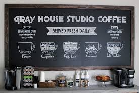 Diy Framed Chalkboard Gray House Studio