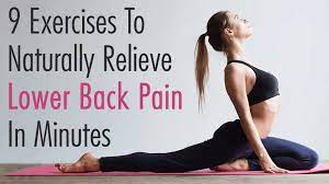 naturally relieve lower back pain