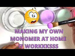 making my own acrylic monomer at home