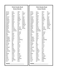 These spelling activities for kids are sure to help your child learn any spelling words on any spelling word list. 3rd Grade Spelling Test Tricky Words Worksheets 99worksheets