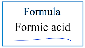 formula for formic acid