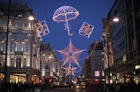 Image result for Christmas Streets.Lights On.