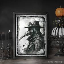 Gothic Pe Doctor Print Gothic Home