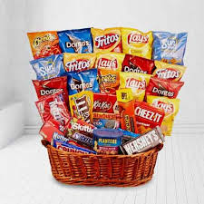 sweet and salty gift basket