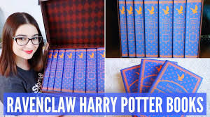 Rowling is the author of the seven harry potter. Ravenclaw Edition Harry Potter Books Box Set Juniper Books Unboxing Youtube