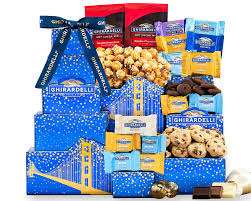 the ghirardelli chocolate gift tower by