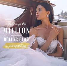 million dollar bridal skin weddings