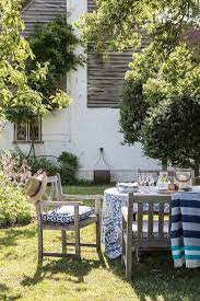 English Country Garden Outdoor Seating