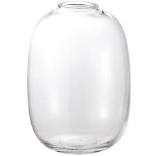 Yanwe1 Clear Glass Vase Large Glass