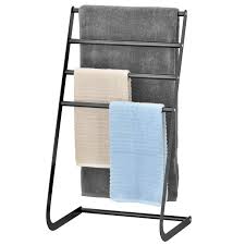 Buy free standing towel racks online at thebathoutlet � free shipping on orders over $99 � save up to 50%! Mygift Metal Free Standing Towel Rack Reviews Wayfair