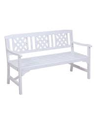 gardeon wooden garden bench 3 seat