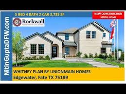 Whitney Plan By Unionmain Homes In