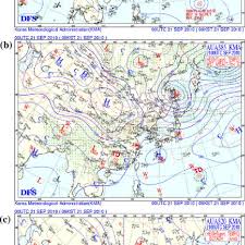 Surface A 850 Hpa B And 200 Hpa C Synoptic Weather