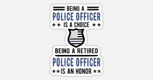 retired police officer policeman