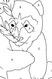 Each color scheme contains the html color codes you will need. Coloring Page A Panda Is Hugging Bamboo Leaves Play Online