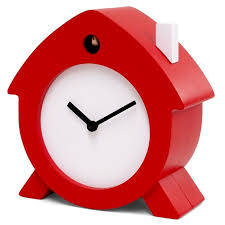 Home Sweet Home Cuckoo Clock Red