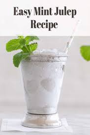 easy mint julep recipe sugar and charm