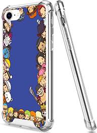 Maybe you would like to learn more about one of these? Amazon Com Anime Manga Character Clear Case For Iphone Se 2020 Iphone 7 Iphone 8 4 7 Inch Shockproof Anti Fal Hard Pc Tpu Bumper Protective Cute One Piece Luffy And Friends