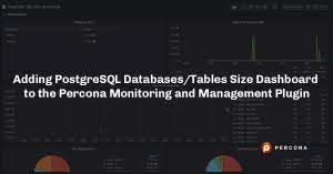 adding postgresql databases tables size