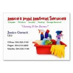 Examples Of Business Cards For Cleaning Services Examples Of