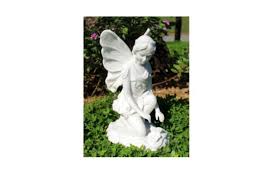 enigma fairy of peace white statues