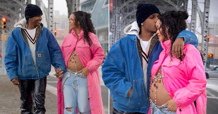 Rakim Mayers and Rihanna are expecting their first child 