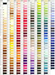 Metrosene 1161 Color Chart Sewing Techniques Quilts