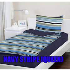 as seen on tv zipit bedding set navy