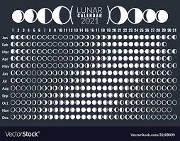 Lunar calendar 2021 with the main yearly moon phases. Moon Calendar Lunar Phases Calendar 2021 Poster Design Monthly Cycle Download A Free Preview Or High Quality Adobe Illust Moon Calendar Calendar Lunar Phase