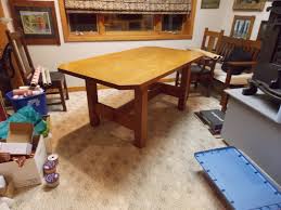 refinish an old dining room table