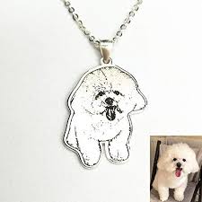 Also can write whatever you want on it. Amazon Com Custom Pet Personalized Necklace Custom Portrait Charm Pet Necklaces Pet Memorial Jewelry Dog Photo Necklace Engraved Necklace Silver Dogs Pendant Christmas Birthday Mothers Mom Day Gifts Handmade