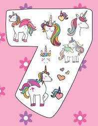 Free coloring book for kids pdf. 7 Alicorn Unicorn Themed Activity Book For 7 Seven Year Old Coloring Pages Dot Grids Journal Lines And Blank Doodle Pages By Flower Petal Press