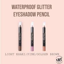 waterproof glitter eyeshadow pencil