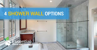 4 shower wall options for your next