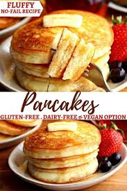 easy gluten free pancakes dairy free