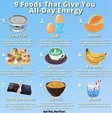 Things To Eat That Give You Energy gambar png