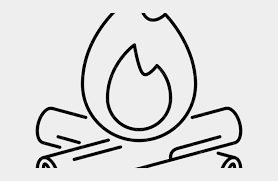 Next, overlap the head with a larger oval for the body before adding smaller vertical ovals for the legs. Drawn Campfire Fire Png Easy Fire Drawings Cliparts Cartoons Jing Fm
