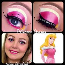 princess aurora makeup glitterc