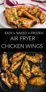 frozen air fryer en wings