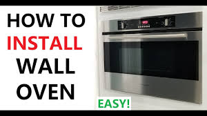 Make sure the trim kit frame is level and equally centered on all 4 sides with respect to microwave oven. How To Install A Built In Microwave With Trim Kit Youtube