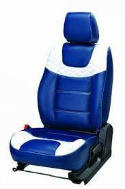 Blue White Car Seat Cover