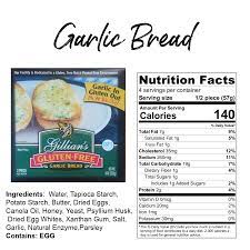 garlic bread gillian s foods