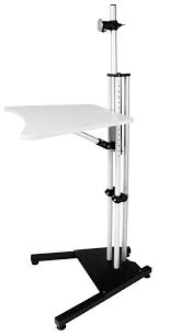 height adjule monitor floor stand
