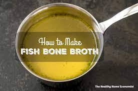how to make homemade fish broth