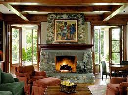 Standout Country Rock Fireplaces That