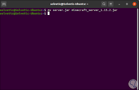 When a package manager is called for, just substitute the relevant commands for your favorite distro. Crear Servidor Minecraft En Ubuntu 20 04 Solvetic