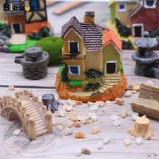 Blesiya Mini Fairy Garden House Micro