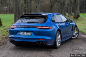 The panamera turbo sport turismo we tested was groundbreaking in that it delivered porsche sports car performance in a package with room for the whole family and all of their stuff. 2017 Porsche Panamera 4 E Hybrid Sport Turismo Review Paul Tan S Automotive News
