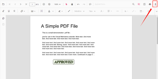 create sts for pdf doents